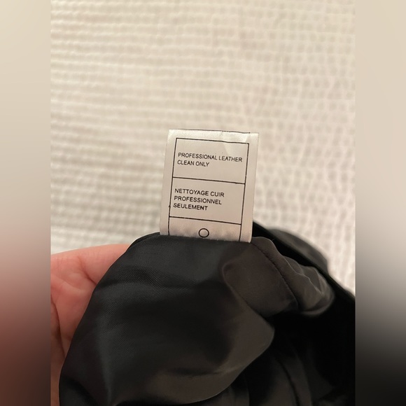 BB Dakota black leather mini skirt Size 2 Small - Picture 3 of 7